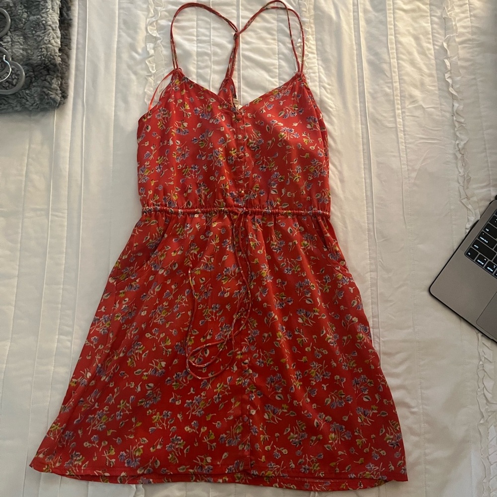 Orange Tank Dress